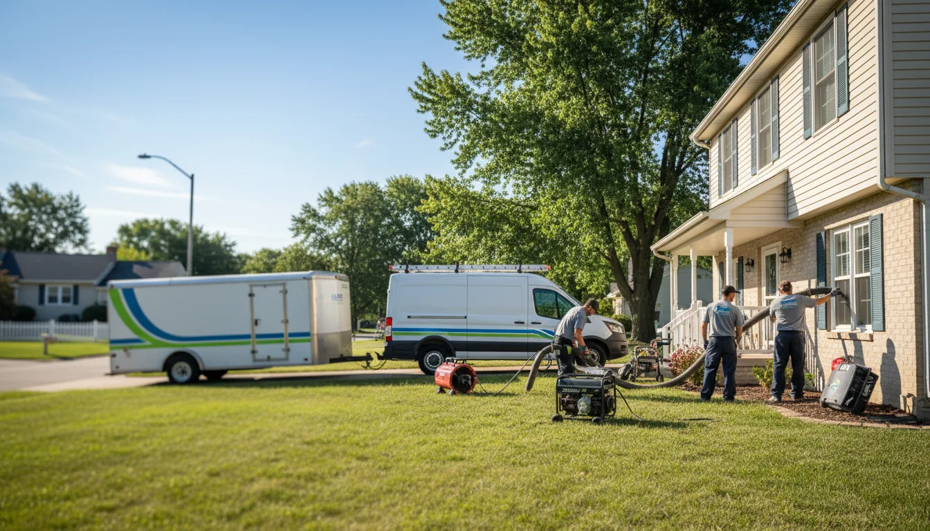 Flooded Basement Restoration And Cleanup With Repair in Gamerco, NM near me